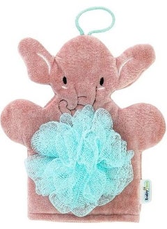 Babyjem Baby Bath Washcloth Dried Rose Elephant ART-793