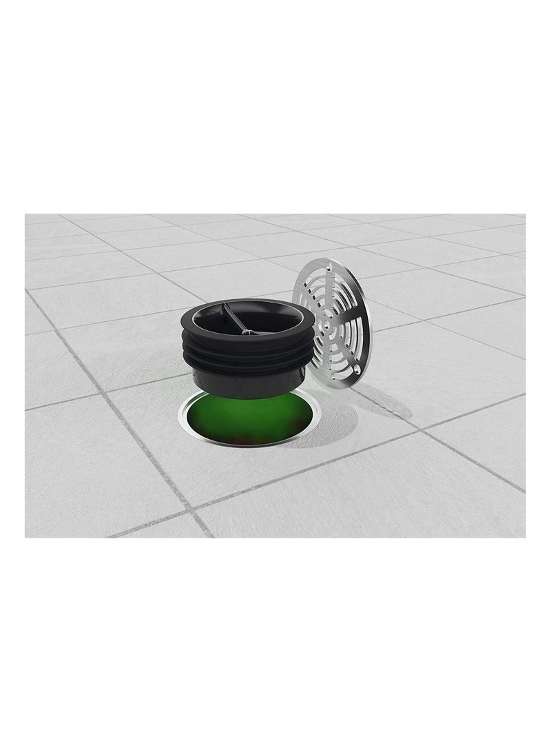G Green Drain سدادة مانعة للتسرب (بدون ماء) من Green Drain، مقاس 3 بوصات - Image 3