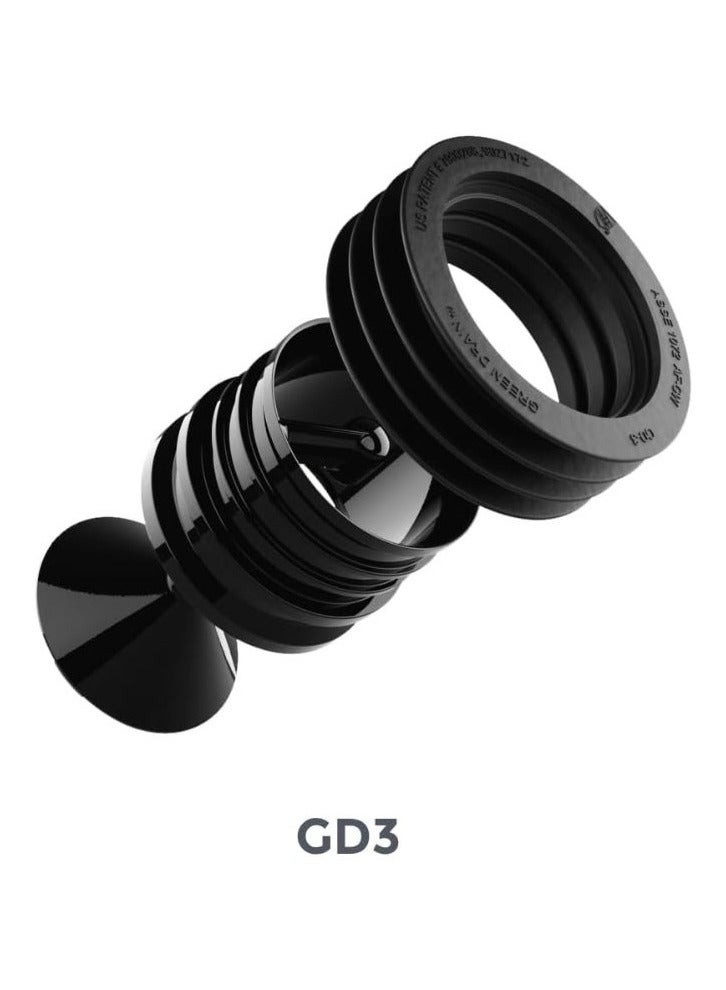 G Green Drain سدادة مانعة للتسرب (بدون ماء) من Green Drain، مقاس 3 بوصات - Image 5