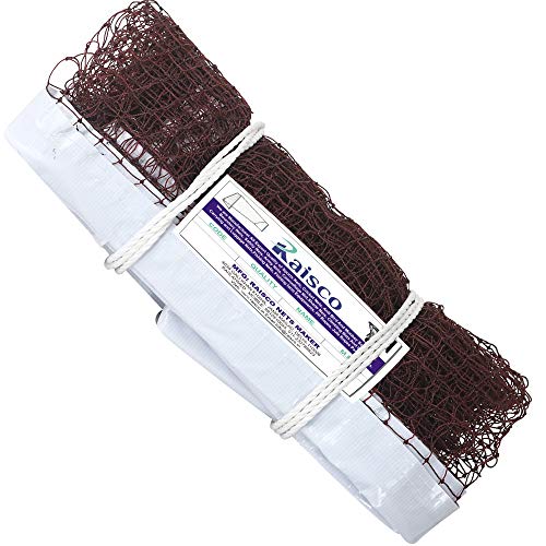 Raisco 716F Nylon Special Four Side Tape Badminton Net (Brown) - Image 4