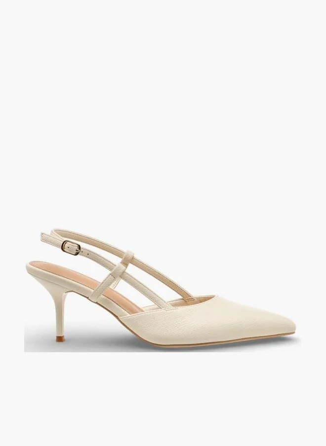Flora Bella By Shoexpress Flora Bella Women Pointed Toe Kitten Heels