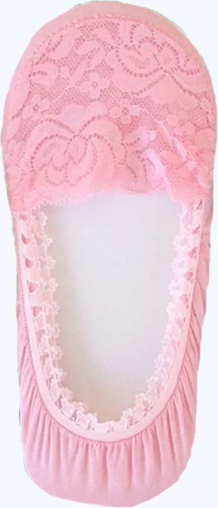 Hepsine Rakip Rivaling All Women's Lace Ballet Ballerina Cotton Socks Sandal Colored