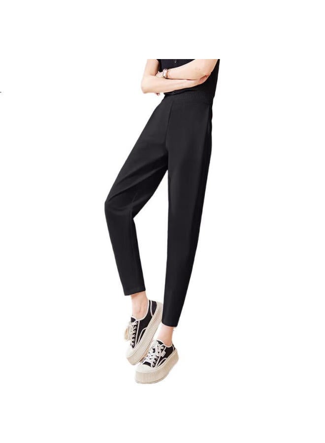 First Application Chushen Spring And Autumn Casual Pants Women'S Fashion All-Match High Waist Loose Slimming Nine-Point Harem Pants Grandma Pants S141K2013 - Image 1