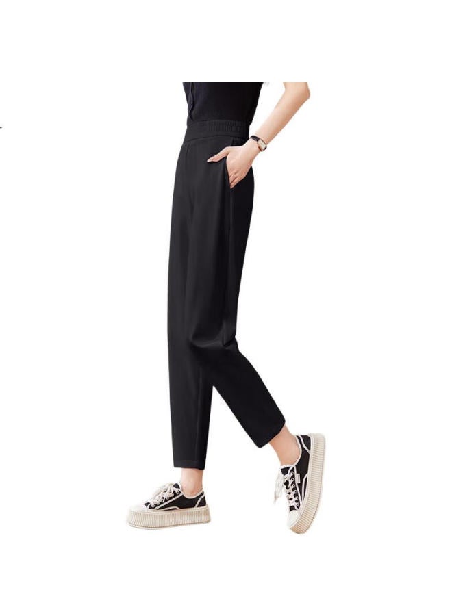 First Application Chushen Spring And Autumn Casual Pants Women'S Fashion All-Match High Waist Loose Slimming Nine-Point Harem Pants Grandma Pants S141K2013 - Image 2