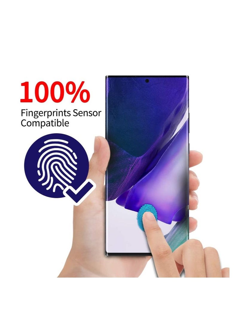 Generic - For Samsung Galaxy S23Plus/S22 Plus 6.6 inch 202Screen Protector Go-Flex TPU Film + Camera Lens Protectors Case Friendly, Easy to Install,Bubble Free [Self Healing 100% Fingerprint Unlocked Support - Image 1