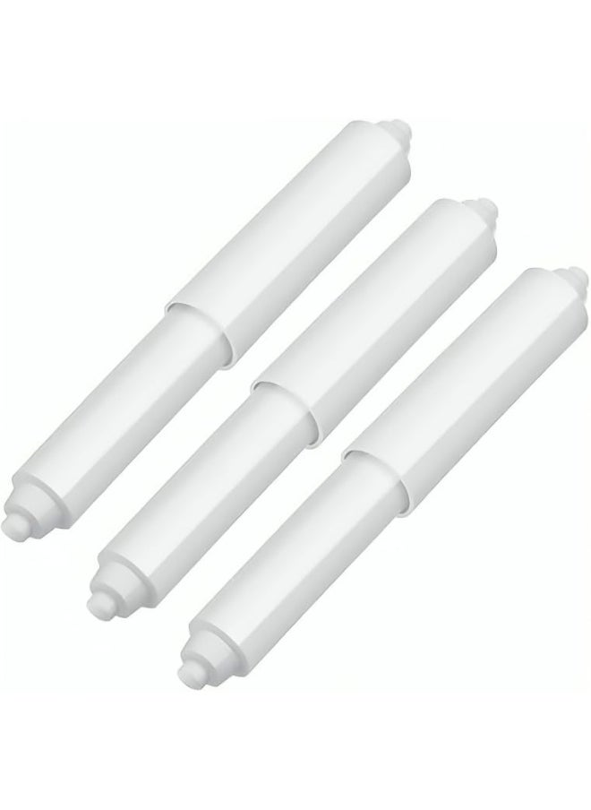 Biella Toilet Paper Roller Holder Stick White, Paper Holder Replacement (Pack Of 3)  - Image 1