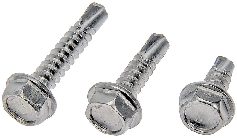 Dorman 784-160D Self Tapping Screws; No.10 X 1/2, 3/4, 1 In., 12 Pack - Image 1
