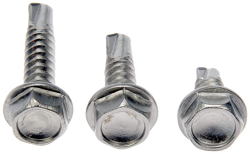 Dorman 784-160D Self Tapping Screws; No.10 X 1/2, 3/4, 1 In., 12 Pack - Image 2