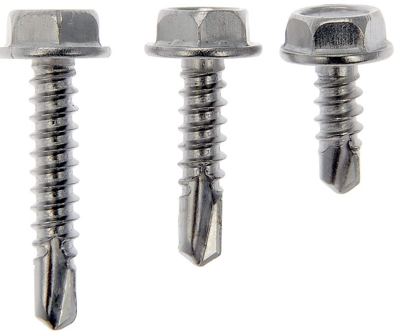 Dorman 784-160D Self Tapping Screws; No.10 X 1/2, 3/4, 1 In., 12 Pack - Image 4