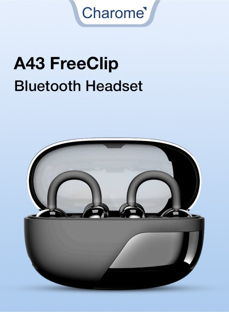 Charome A43 FreeClip Wireless Earphones – Bluetooth Open-Ear Design, Lightweight, Comfortable Fit, Long Battery Life - Image 1