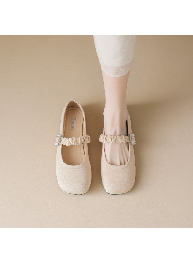 15MINS Spring-summer 2025 New Sweet Flat Mary Jane Shoes fruit Candy Color Palette low-cut Flats For Women lightweight & Comfortable Women's Shoes - Image 3