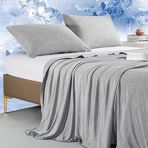 Marchpower Arc-Chill Cooling Blanket Q-Max >0.5 Summer Blanket Thin Lightweight Breathable Soft Double Side Cooling Blanket for Hot Sleepers Night Sweats Year Round Bed Blanket Machine Washable - Image 1