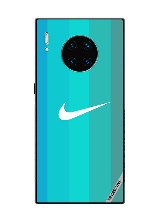 VR CREATIVE Protective Case Cover For Huawei Mate 30 Pro Nike Logo Turquois Design Multicolour - Image 1