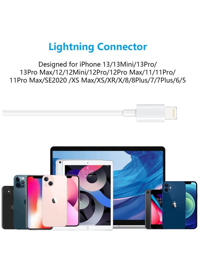 Lightning Headphone Wired for iPhone 13 [Apple MFi Certified] Built-in Microphone & Volume Control, in-Ear Stereo Headset Compatible with iPhone 13 Mini/SE/12 Pro/12Pro Max/11/X/8 7 - Image 4