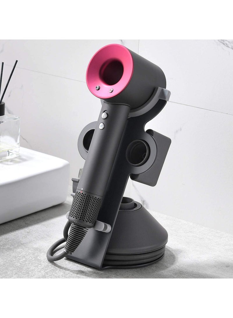 General Hairdryer holder for Dyson Supersonic, Hairdryer holder for Dyson Supersonic, Magnetic holder holder with power plug, Bathroom organiser for Dyson Supersonic Hairdryer  - Image 1