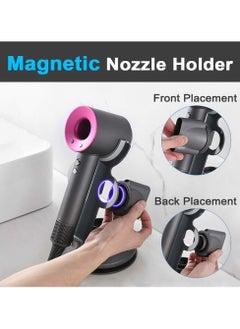 General Hairdryer holder for Dyson Supersonic, Hairdryer holder for Dyson Supersonic, Magnetic holder holder with power plug, Bathroom organiser for Dyson Supersonic Hairdryer  - Image 2