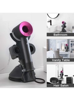General Hairdryer holder for Dyson Supersonic, Hairdryer holder for Dyson Supersonic, Magnetic holder holder with power plug, Bathroom organiser for Dyson Supersonic Hairdryer  - Image 3