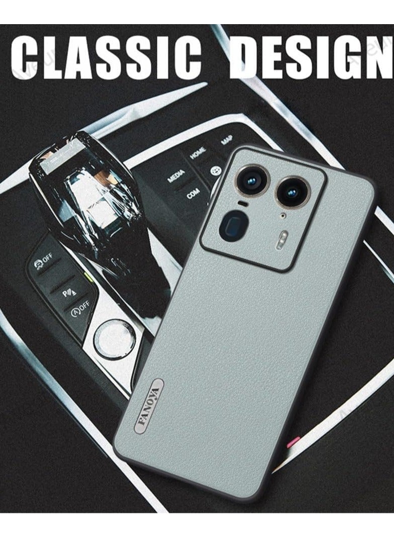 عام الفاخرة بو الجلود حالة متوافق مع موتورولا حافة 50 الترا ، الغطاء الخلفي ماتي سيليكون حماية كاملة جراب هاتف ل حافة 50 الترا - Image 2