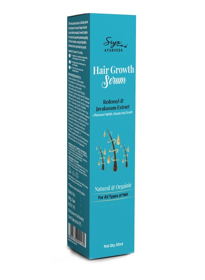 SiyaAyurveda Hair Growth Serum with 2% Redensyl & Javakusum Extract for Scalp - Image 3