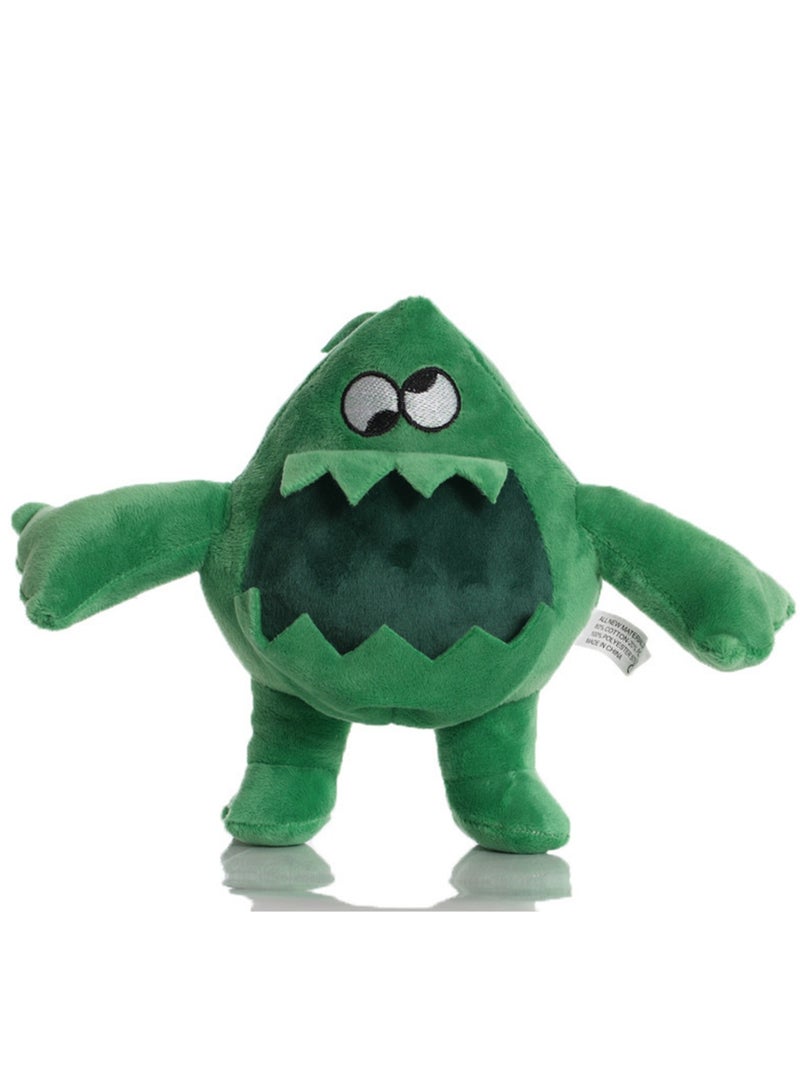 Banban Garden Doll Plush Toy Children's Doll Gift (Green Zongzi Big Mouth Monster) - Image 1