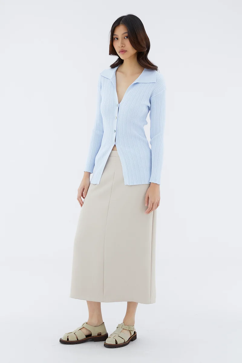 The Editor's Market Quicinda Longline Knit Top