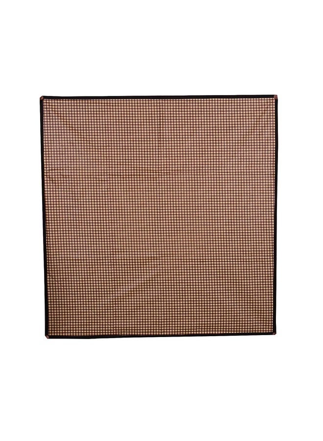 Kuber Industries PVC Reversible Food Mat Bed Server 36X35.5(Brown) - Ctktc22223(Polyvinyl Chloride) - Image 2