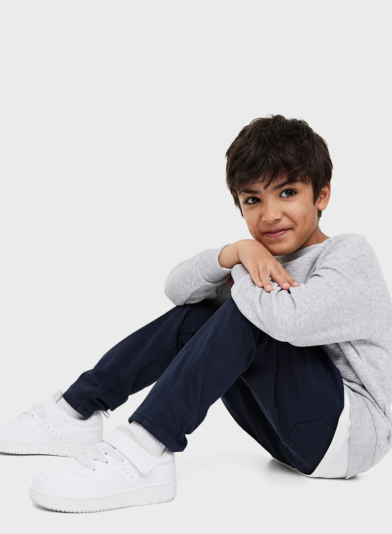 H&M Kids Lined Twill Pants