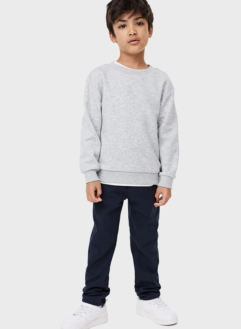 H&M Kids Lined Twill Pants