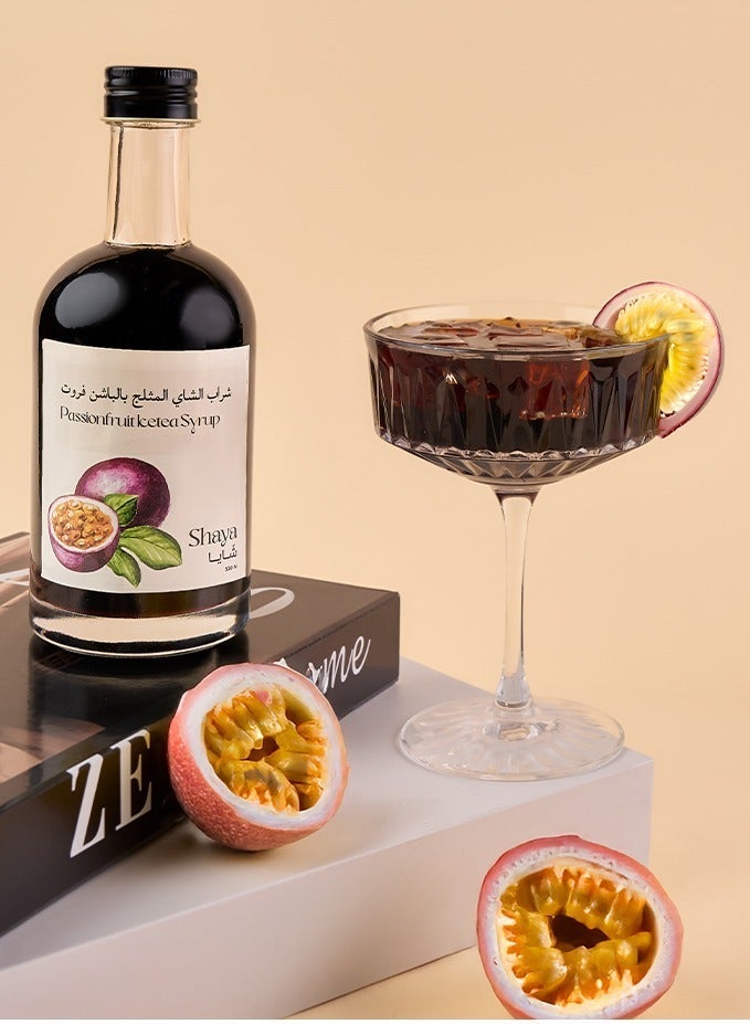 شايا شراب الشاي المثلج بالباشن فروت - 330 - Image 2