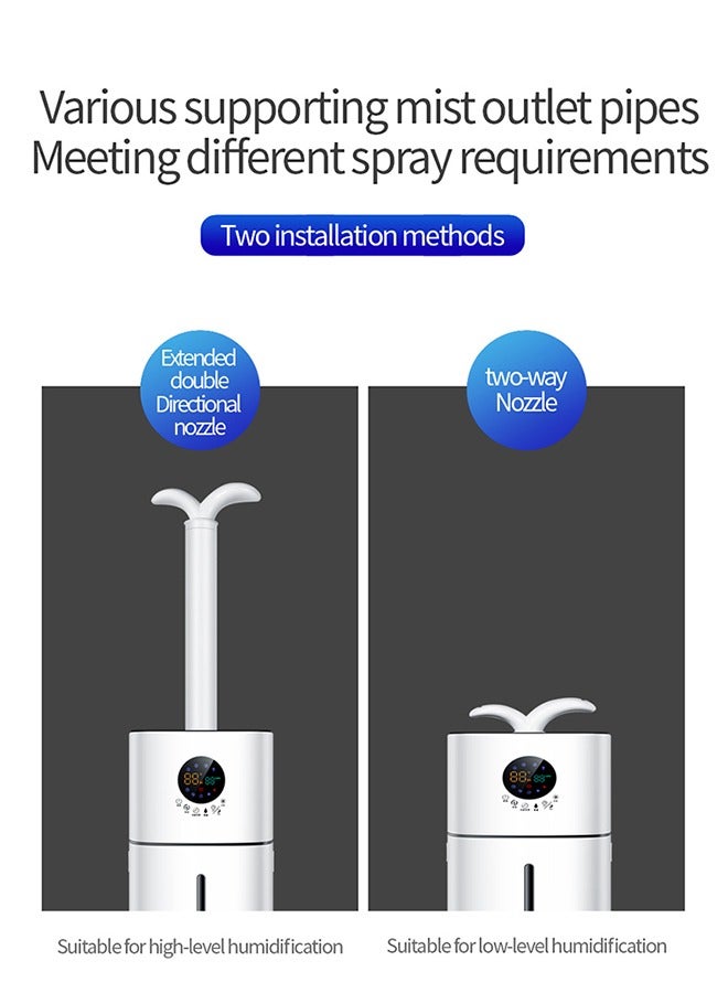 ايتي لايف مرطب 16 لتر 3 سرعات لمرطب غرفة أكبر ، مرطب تعبئة علوي بارد بضباب بارد مع تطهير بالأشعة فوق البنفسجية 56 واط BE-J008 أبيض - Image 4