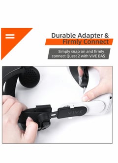 Y&D Headset Adapter Deluxe Audio Strap Kit, Smart Firmly Connected VR Head Virtual Reality Headstrap, Compatible with Oculus Quest 2 DAS HTC Vive (V2) FrankenQuest  - Image 3