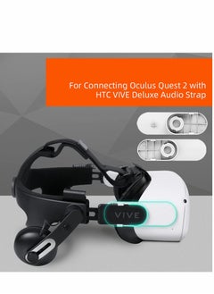 Y&D Headset Adapter Deluxe Audio Strap Kit, Smart Firmly Connected VR Head Virtual Reality Headstrap, Compatible with Oculus Quest 2 DAS HTC Vive (V2) FrankenQuest  - Image 5