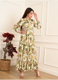 Elegant Long Jalabiya with Long Sleeves