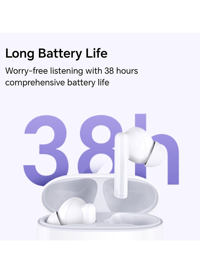 Honor Choice Earbuds X7 Lite, 38 Hour Long Battery Life, Noise Cancelling, TWS Earphones, White - Image 5