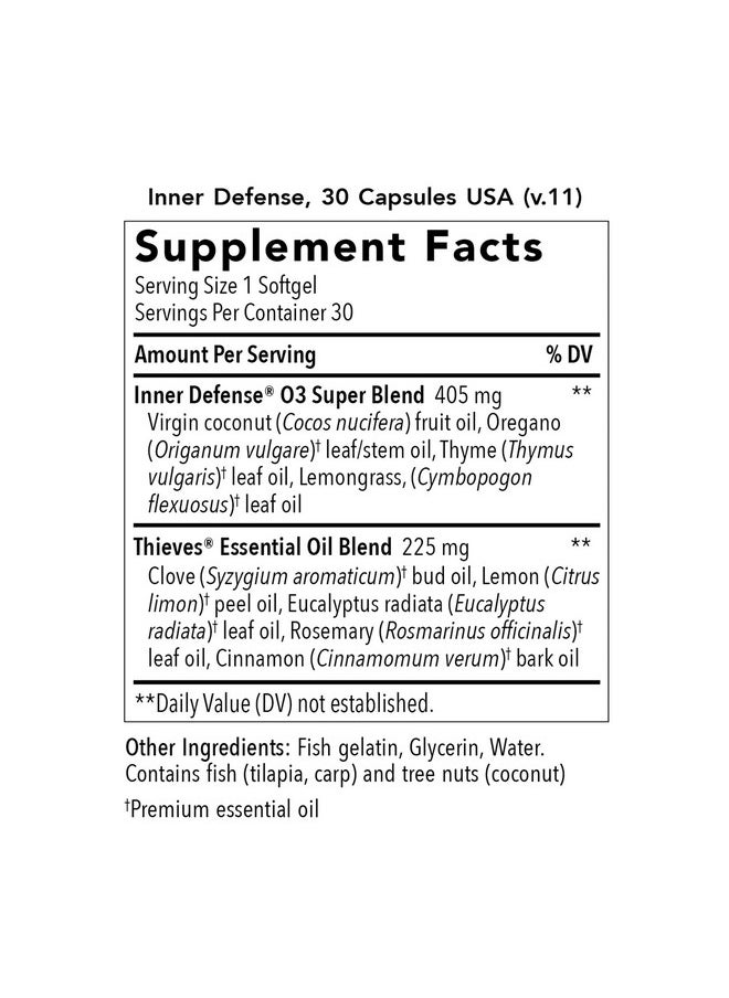Young Living Inner Defense 30 Ct Softgels By Young Living Essential Oils  - Image 3