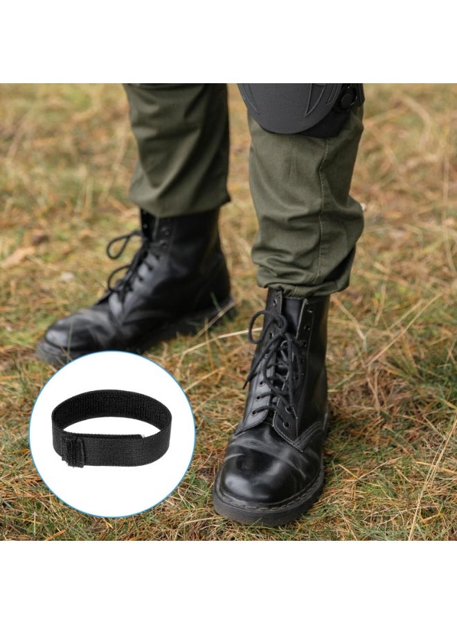 4Pcs Elastic Boot Straps Adjustable Trouser Clips Multifunctional Pant Garters for Cycling Hiking Gardening - Image 4