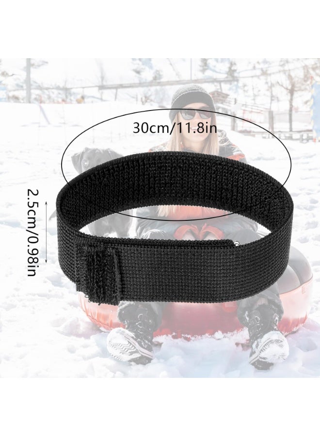 4Pcs Elastic Boot Straps Adjustable Trouser Clips Multifunctional Pant Garters for Cycling Hiking Gardening - Image 2