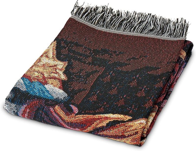 Northwest Harry Potter Woven Tapestry Throw Blanket, 48 x 60 Inches, Gryffindor Shield - Image 4