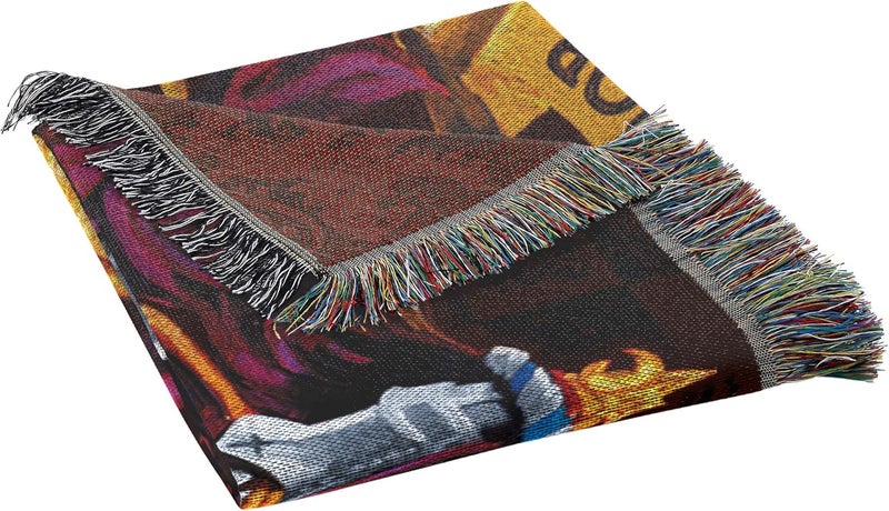 Northwest Harry Potter Woven Tapestry Throw Blanket, 48 x 60 Inches, Gryffindor Shield - Image 2