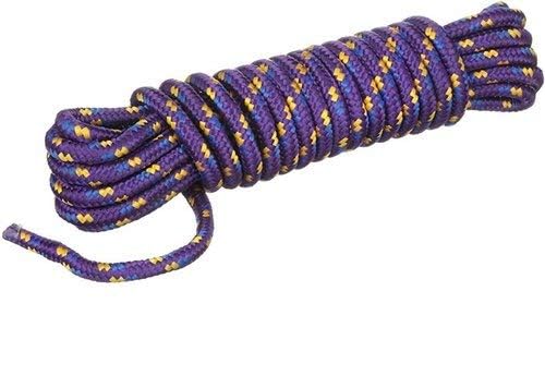 XACA Cloth Line for Drying Clothes Nylon Braided Cotton Rope 20 Mtr Pack of 2 Multicolor - Image 5