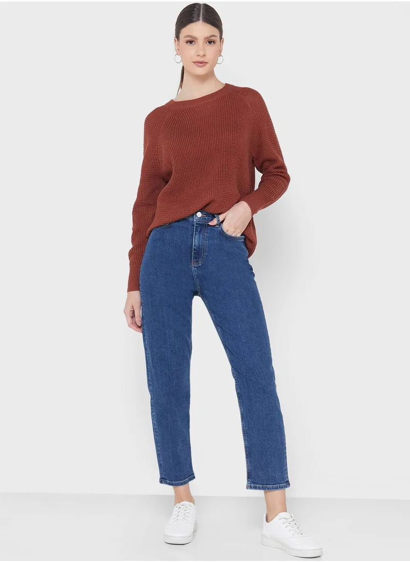 VERO MODA High Waist Mom Jeans