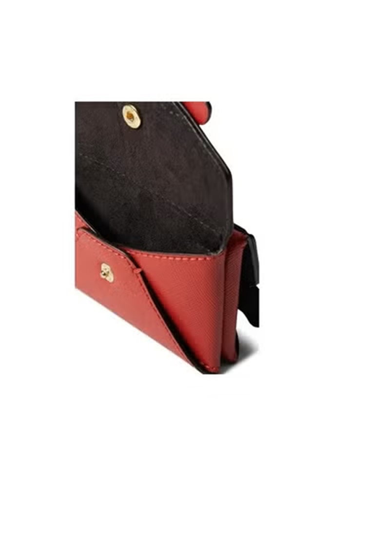Karl Lagerfeld Paris Karl Lagerfeld Faux Leather Cardholder-On Chain  - Image 3