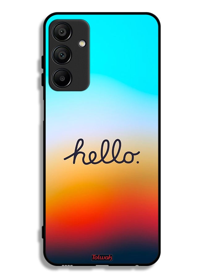 Tolwak Samsung Galaxy A15 5G Protective Case Cover Hello - Image 1