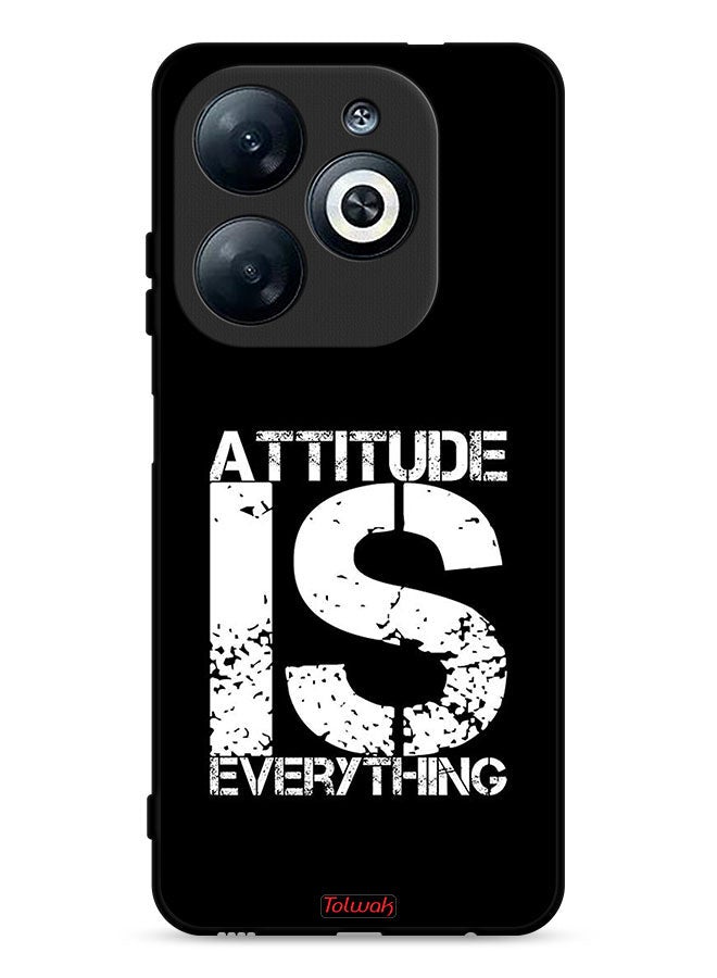 Tolwak Infinix Smart 8 4G Protective Case Cover Attitude Is Everything - Image 1