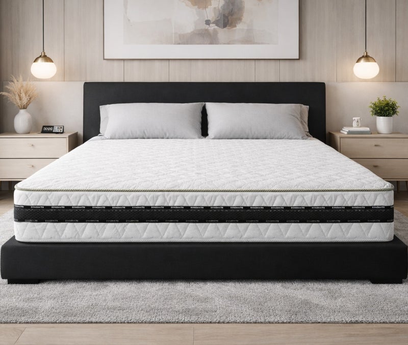 ريكسال هوم مرتبة Rexal Home Dream Gel بفوم ميموري مدعم بالجل المبرد – مرتبة تبريد، عزل الحركة، دعم طبي متوسط الصلابة، قماش فاخر، مقاس سنجل 100 × 200 × 25 سم - Image 1