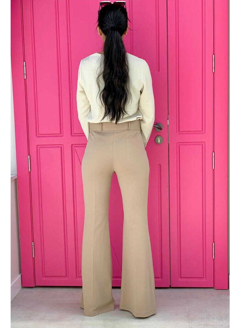 Waist Zippered Bell-bottomed Trousers 0231 Mink - pzsku/Z411194DB0DF592687C2BZ/45/_/1738059339/848ac2d1-4510-474f-8b17-5921d219425b