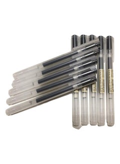 MUJI MUJI Gel Ink Ball Point Pen 0.5mm Black color 10pcs  - Image 2