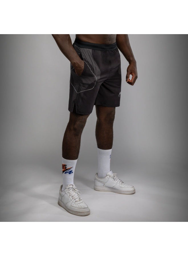 فينوم ﻿  VENUM Black-Silver Fight Shorts, ملاكمة / مواي تاي / MMA بنطلون تدريب, خيارات متعددة الأحجام, سريع الجفاف التنفس اللياقة البدنية الرياضية القصيرة (حجم 3XL) - Image 3