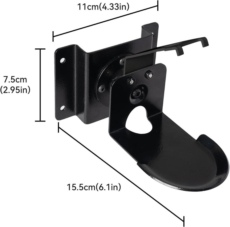 shinar Metal Wall Mount for Spot,Swivelling up to 360°, Tilts -50°/+50°, Mount Stand Wall Bracktet Accessories for Spot with Cable Management - Image 2