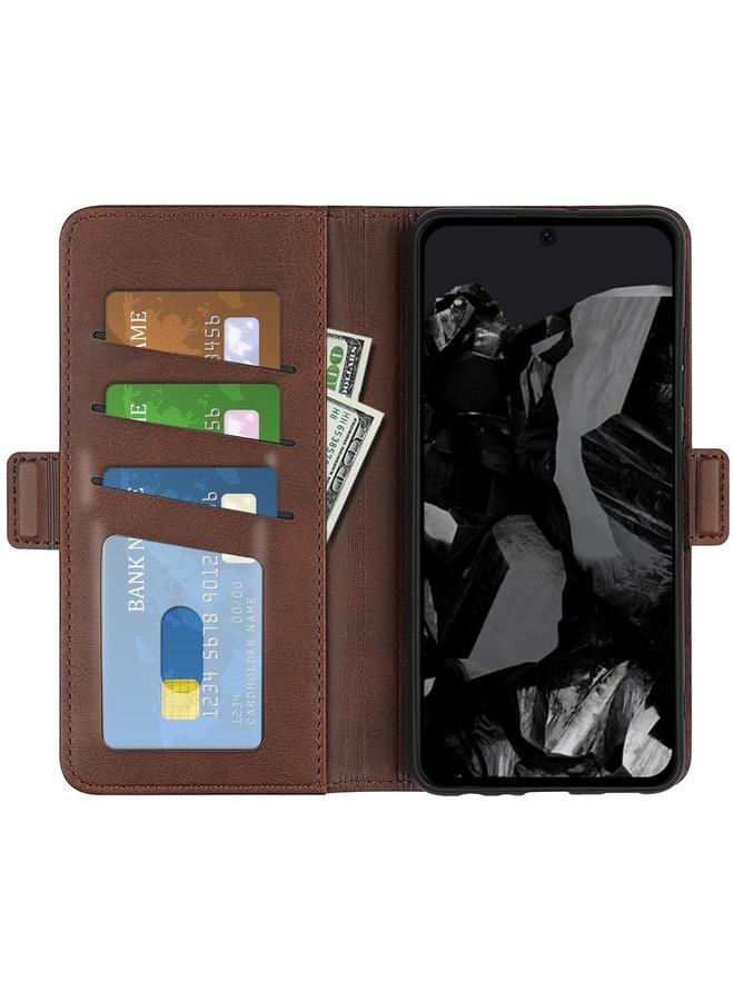 اس-توب جراب لهاتف Google Pixel 9 Pro XL، جراب هاتف جلدي أفقي قابل للطي مع مشبك مغناطيسي مزدوج الجوانب - Image 4